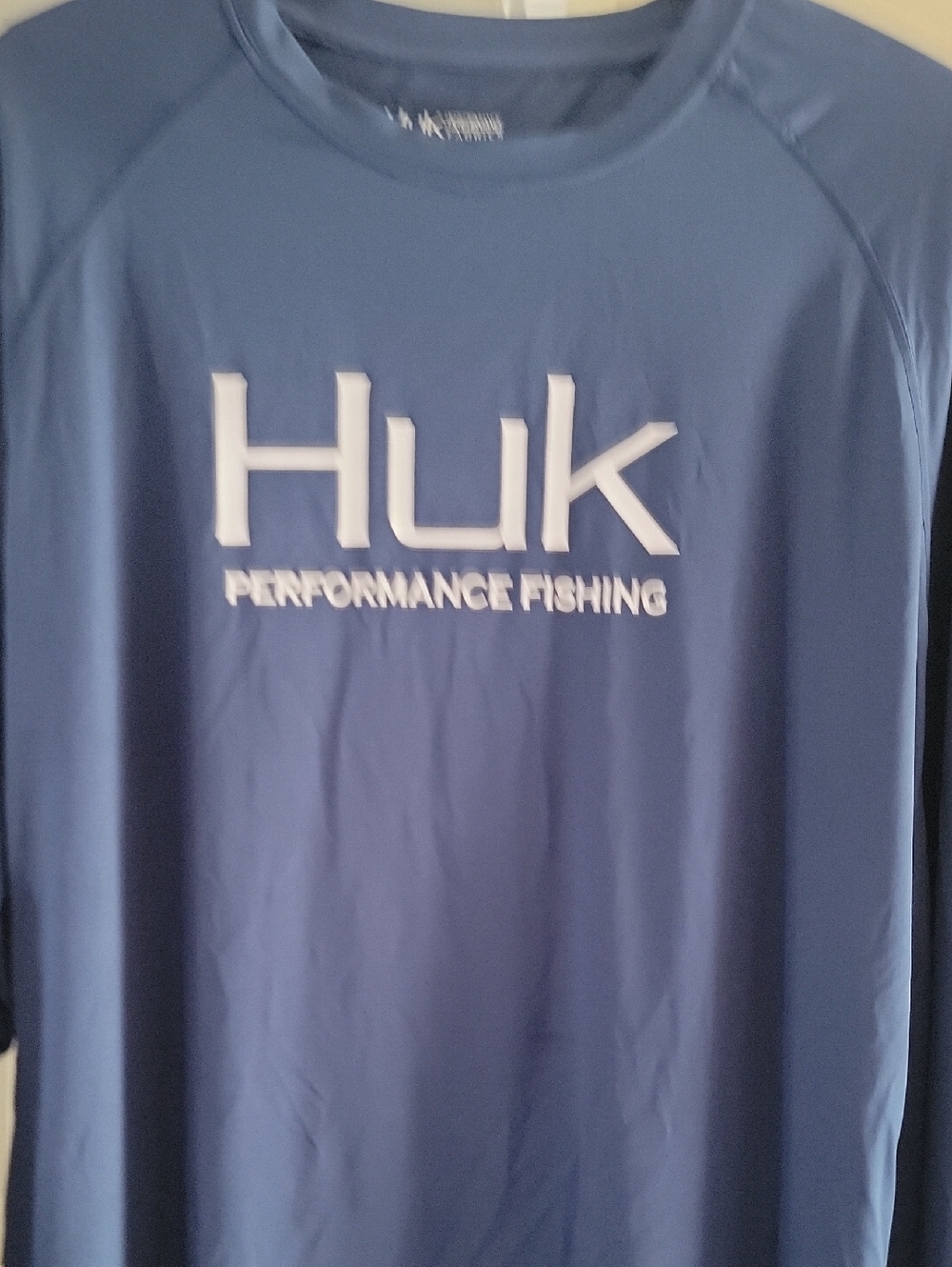 Huk Blue Performance Fishing Long-Sleeve Shirt